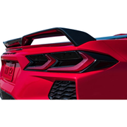 Corvette Rear Tail Light Blackout Acrylic - Dark Smoke : C8 Stingray, Z51, Z06