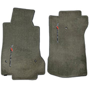 C6 Corvette Floor Mat Sideways Logo / Grey / 2007.5 - Early 2013.5