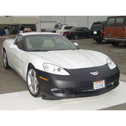 Corvette Front End Mask Colgan Original Car Bra - Black : C6 2005-2013 Base