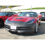 Corvette Front End Mask Colgan Original Car Bra - Black : C7 2014-2019 Stingray, Z51