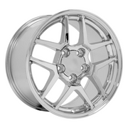 C5 Corvette Z06 Style Reproduction Wheels : Chrome