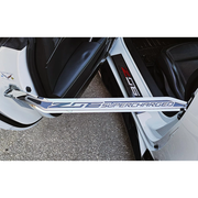 Corvette Door Prop Stainless w/ Real Carbon Fiber Insert 'ZO6 Supercharged':C7 2014-2019