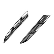 Corvette Tri-Fold Front Fender Vents - Carbon Fiber or FRP : C7 Stingray, Z51