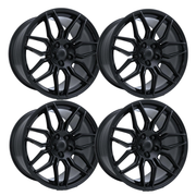 C8 Corvette Z06 Style Flow Formed Reproduction Wheels (Set) : Gloss Black