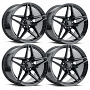 2018 C7 Corvette ZR1 Style Reproduction Wheels (Set) : Carbon Flash