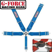 Corvette Shoulder Harness Cam Lock G-Force Racing - 5 Point : Blue