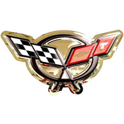 Corvette Flags Metal Wall Sign - 23" x 12" : C5 1997–2004