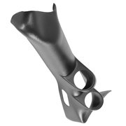 Corvette Dual Pillar Pod - Black : 1997-2004 C5 & Z06