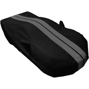 Corvette Ultraguard Plus Car Cover - Indoor/Outdoor Protection - Black W/ Gray Stripes : C8 Stingray, Z51, Z06