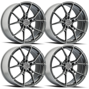 Corvette Wheels E5 Daytona : Titanium Brushed