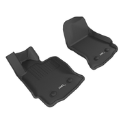 C7 Corvette 3D MAXpider KAGU Rubber/All Weather Floor Mats - Black : C7 Stingray, Z51, Z06, Grand Sport, ZR1