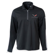 C7 Corvette Under Armour Qualifier Quarter Zip Jacket : Black