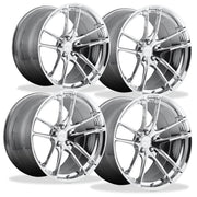 Corvette Custom Wheels - Niche Enyo T76 (Set) : Hi-Luster Polished