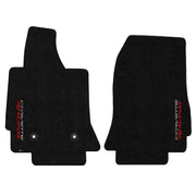 Corvette Floor Mats with Sideways Corvette Racing Script Logo - Lloyds Mats : C7 Stingray, Z51, Z06, Grand Sport
