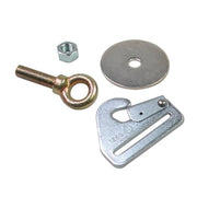 Corvette Harness Mounting Clip w/Eye Ring Bolt : CROW ENTERPRIZES