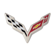 C7 Corvette Stingray Lapel Pin : Crossed Flags