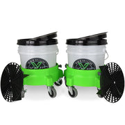 Liquid X Dual Bucket Wash System w/Dollies