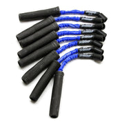 Corvette Spark Plug Wires (Set) - Granatelli Motorsports 8mm Blue/Black Insulator : C6 2005-2013 LS2/LS7/LS3