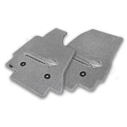C7 Corvette Stingray Floor Mats - Lloyds Mats with C7 Stingray Emblem & Stingray Script : Gray
