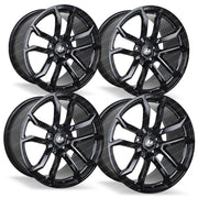 Corvette Wheels - LG Motorsports GR7 (Set) : Gloss Black