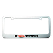 Corvette Chrome License Plate Frame : C5 Z06 2001-2004