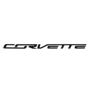 Corvette GM/OEM Rear Bumper Letters - Carbon Flash : C7 Stingray, Z51, Z06
