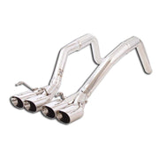 Corvette Exhaust System - B&B Bullet w/Quad 4.5" Oval Tips : 2005-2008 C6