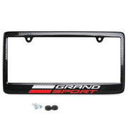 Corvette License Plate Frame - Carbon Fiber : C7 Grand Sport