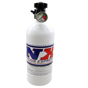 Corvette Nitrous Oxide - NX 10LB Bottle w/Standard 45 Valve and Pressure Gauge