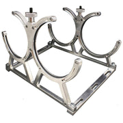 Corvette Nitrous Oxide - NX 10LB. or 15LB. Dual Bottle Bracket : Billet Aluminum