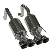 Corvette Exhaust System - B&B PRT w/ Quad Oval Tips : 2009-2013 C6