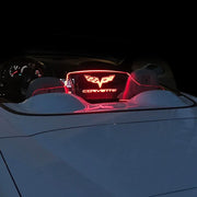 Corvette WindRestrictor® Illuminated Windscreen - Convertible : 2005-13 C6, Z06, Grand Sport, ZR1