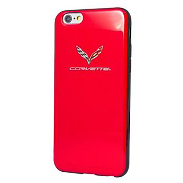 C7 Corvette Crossed Flags Logo
