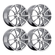 Corvette Centennial Special Edition Cup Style Reproduction Wheels (Set) : Chrome