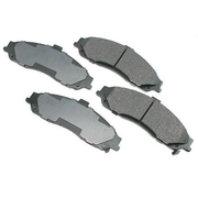 Corvette OE Front Brake Pads : 2005-2013 C6 Base