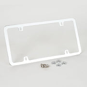 Corvette Chrome License Plate Frame : C5, C6, C7, C8