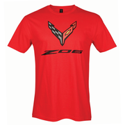 C8 Corvette Z06 T-Shirt : Red