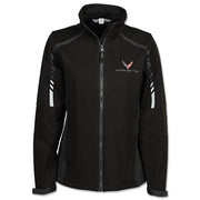 C8 Corvette Embark Soft Shell Jacket - Women's : Black