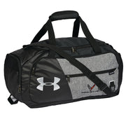 C8 Corvette Under Armour Small Duffel Bag : Black/Gray