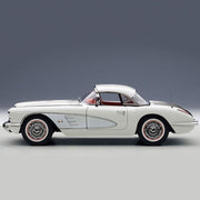 C1 Corvette - Die Cast 1:18 - Snowcrest White : 1958 C1