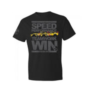 C7 Corvette Racing Speed Performance Tee : Black Heather