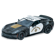 C7 Corvette Z06 Highway Patrol Diecast 1:24