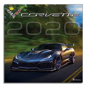 Corvette 12 Month 2020 Calendar