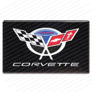 Corvette 24 Hour Lemans Commemorative - Gloss Domed Decal - 5 7/8" x 3 5/8" : 2004 C5