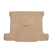 Corvette Cargo Mat - Cashmere with Silver C6 Emblem - Coupe : 2005-2013 C6