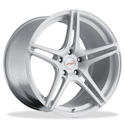 Corvette Custom Wheels - WCC 736 Monobloc Forged Series : Silver Brushed