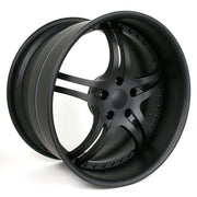 Corvette Custom Wheels - WCC 946 EXT Forged Series : Flat Black