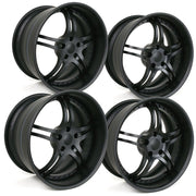 Corvette Custom Wheels - WCC 946 EXT Forged Series (Set) : Flat Black