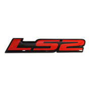 Corvette Domed LS2 Emblem : 2005-2007 C6 LS2