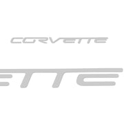 Corvette Interior Airbag Vinyl Letter Decals - Pass. Side : 2005-2013 C6, Z06, ZR1, Grand Sport